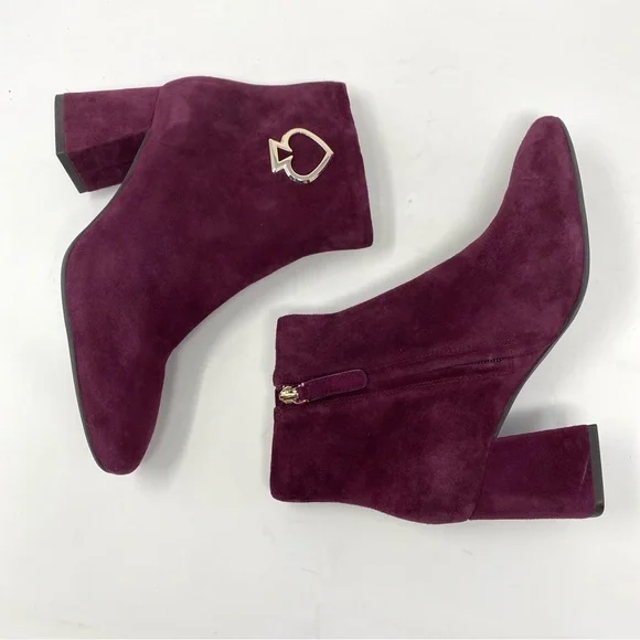 Kate Spade Alihandra Suede Ankle Boots - Picture 3 of 11